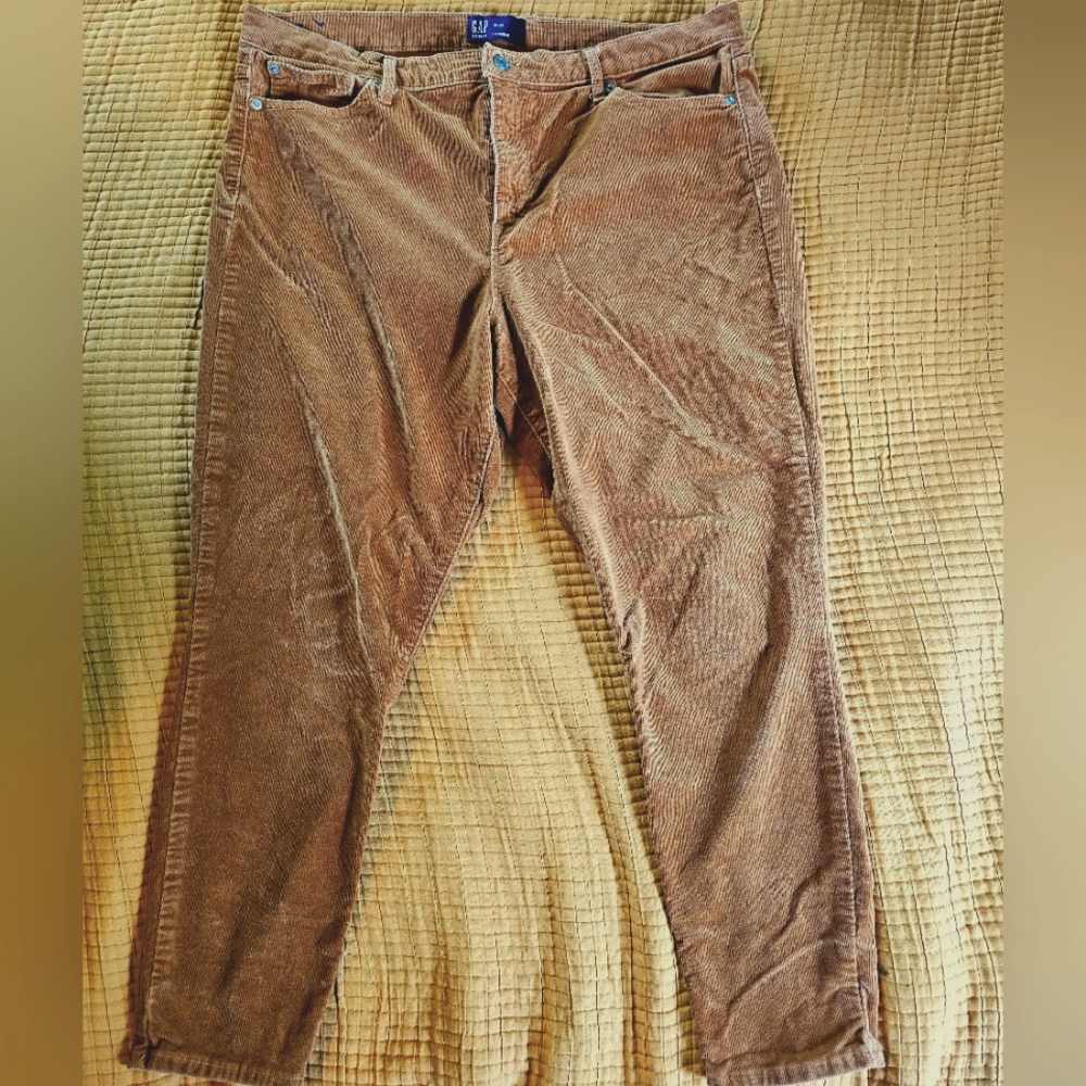 Gap stretch corduroy legging sz 18